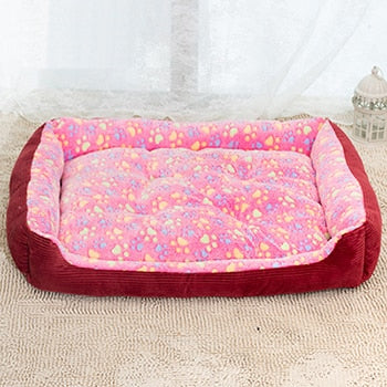 Waterproof Corduroy Dog Bed