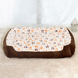 Waterproof Corduroy Dog Bed