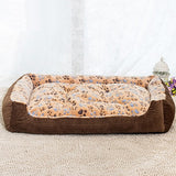 Waterproof Corduroy Dog Bed